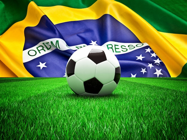 Soccer ball brazil