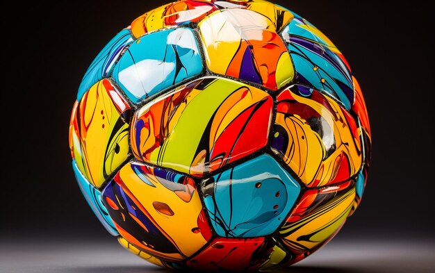 Foto pallone da calcio durevole luminoso