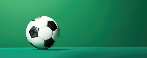 A soccer ball finding the back of the net against a green backdrop symbolizing a successful goal