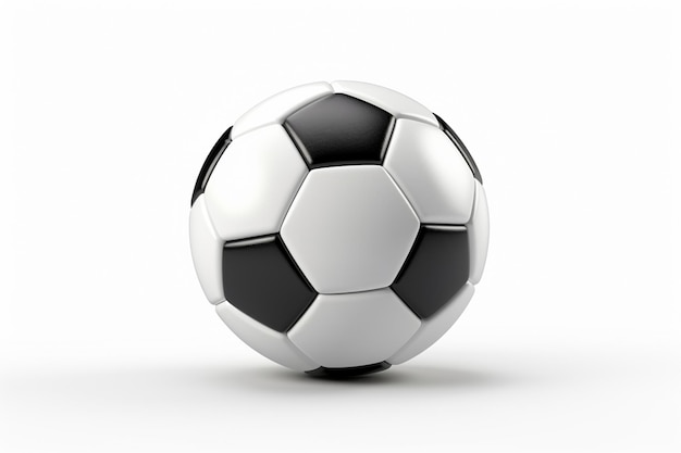 soccer ball isolated on white background