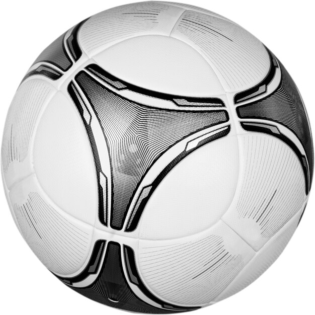 Photo soccer ball, isolated