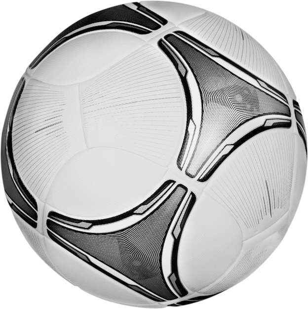 Photo soccer ball, isolated