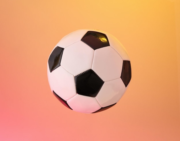 Photo a soccer ball and leisure concept sport accessories