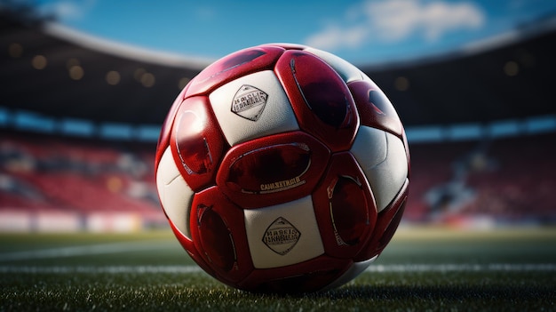 soccer ball stadium background