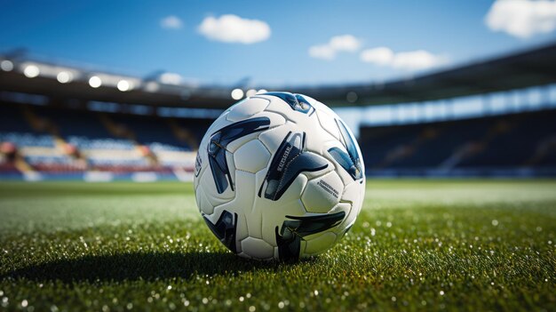 soccer ball stadium background