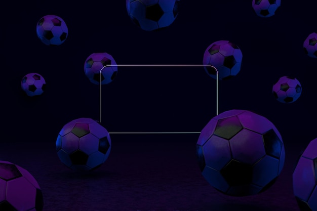 Soccer balls composition for score