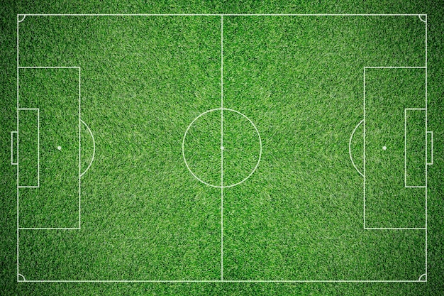 サッカーフィールドのテクスチャの背景