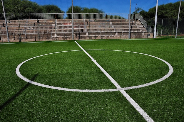 Photo soccer field