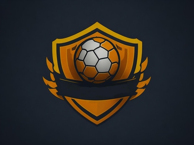 サッカーとフットボールチームのロゴ