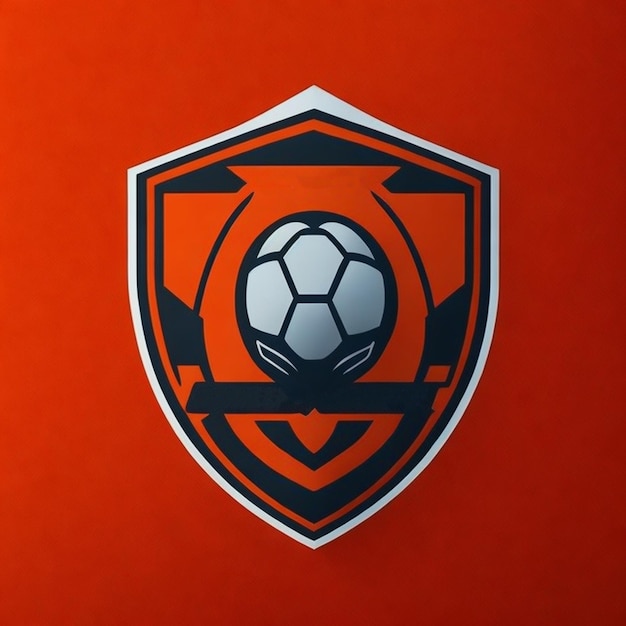 サッカーとフットボールチームのロゴ