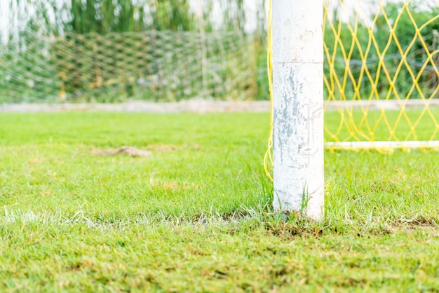 A soccer goal