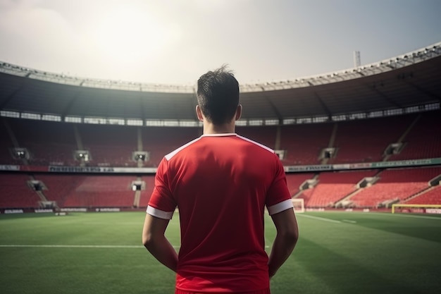 サッカー選手スタジアム ジェネレートアイ