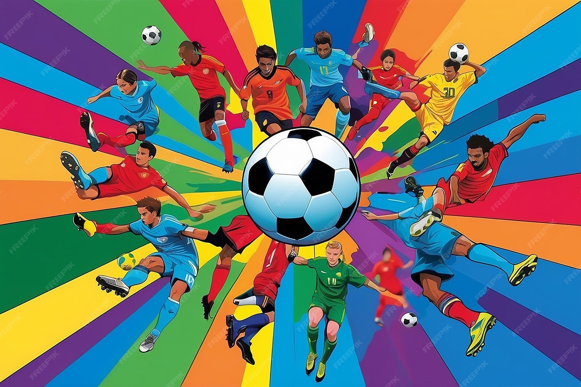Premium Photo Soccer Spectrum