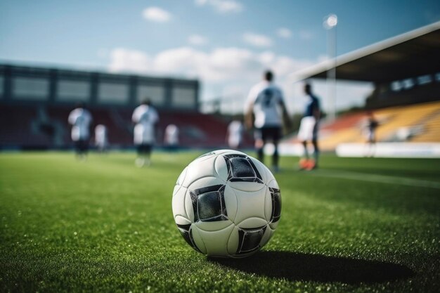 サッカーのスポーツの背景