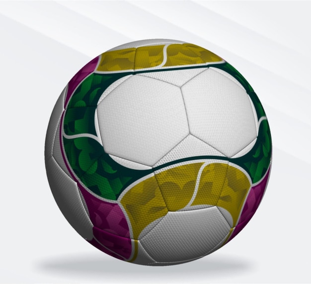 Soccerball Football design Premium quality texture best design and color scheme