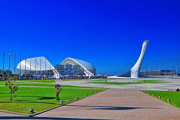 Sochi Rusland 6 juli 2017 Sochi Olympisch Park