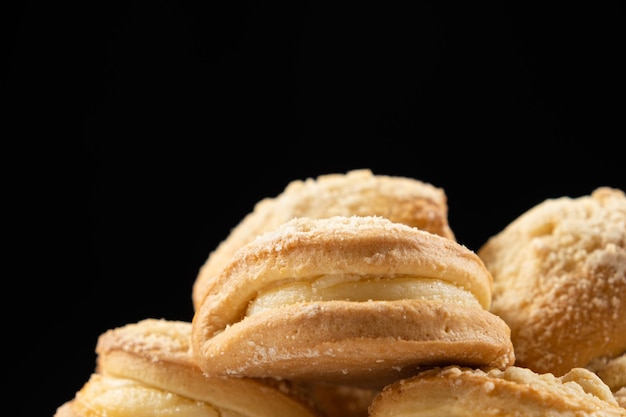 Sochnik cake with cottage cheese pastry made from dough with cottage cheese filling a dish of national russian cuisine