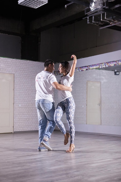 Social dance performed by professional Kizomba dancers.