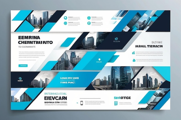 Social Media Cover Template volledig bewerkbaar of reclame ontwerp online marketing agentschap sociale media web Banner