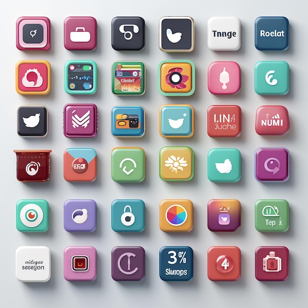 Social media icons