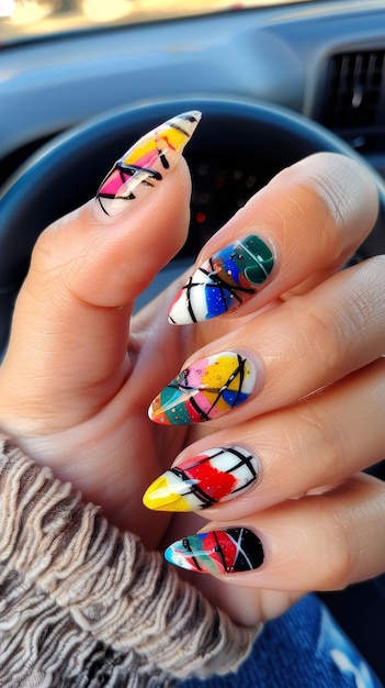 Social media nail art influencers trends set followers inspired