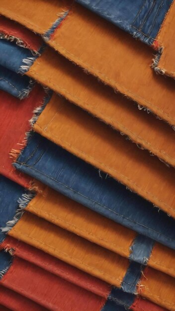 Social media post background with denim cloth colour