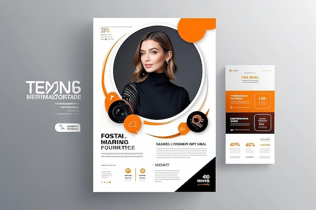 Social media post template modern design for digital marketing online or poster marketing template