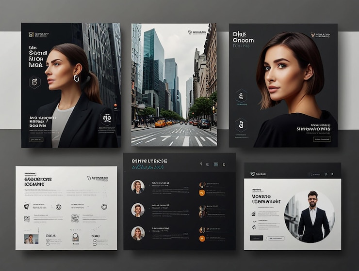 Photo social media template business agency for digital marketing and business sale promo