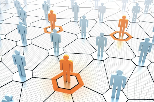 Social network concept