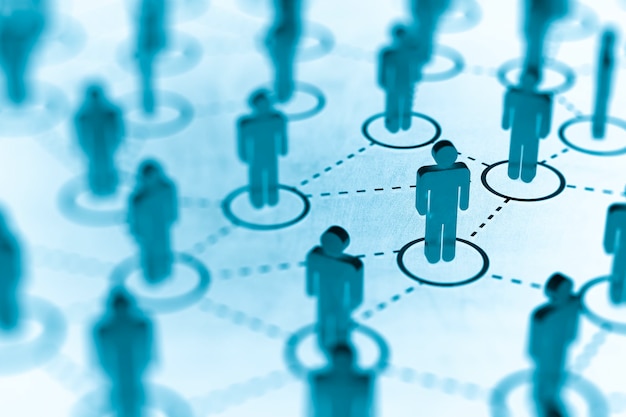 social web network background image