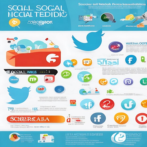 sociale media infographicsai-generator