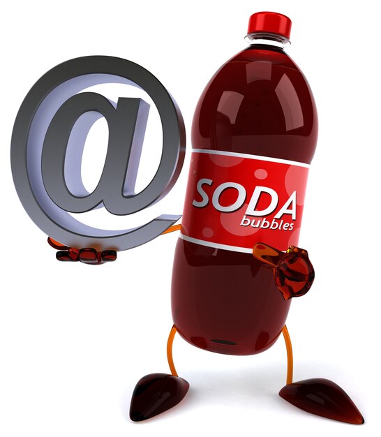 Soda 3d character