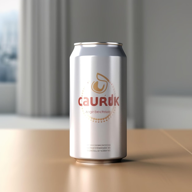 Soda Aluminum Can Mockup