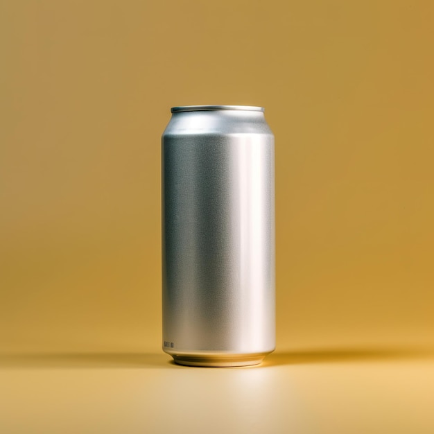 Soda Aluminum Can Mockup