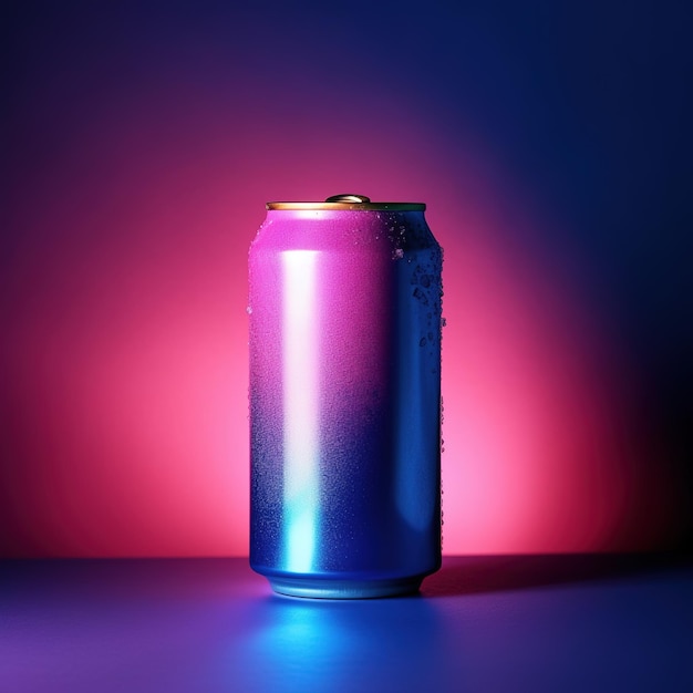 Soda Aluminum Can Mockup