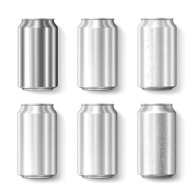 Soda Aluminum Can Mockup