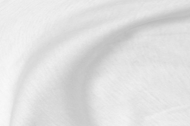 Soepele elegante witte zijde stof of satijn luxe doek textuur