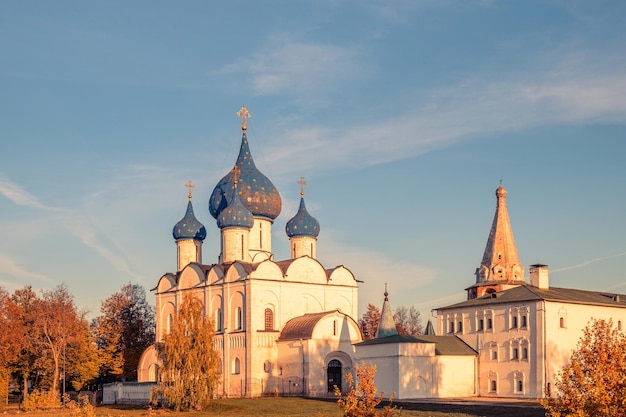 Soezdal Kremlin in de herfst Gouden Ring Rusland