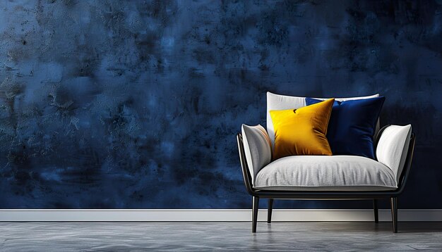 Photo sofa chair withe wall uhd wallpapar