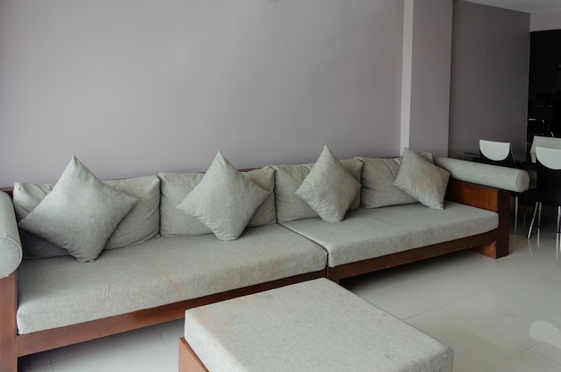 Sofa in living room