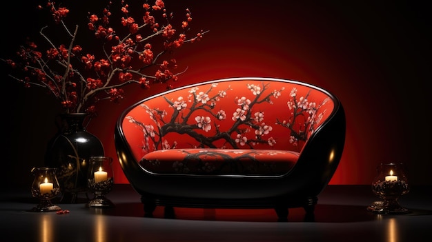 Sofa set styling HD 8K wallpaper Stock Photographic Image