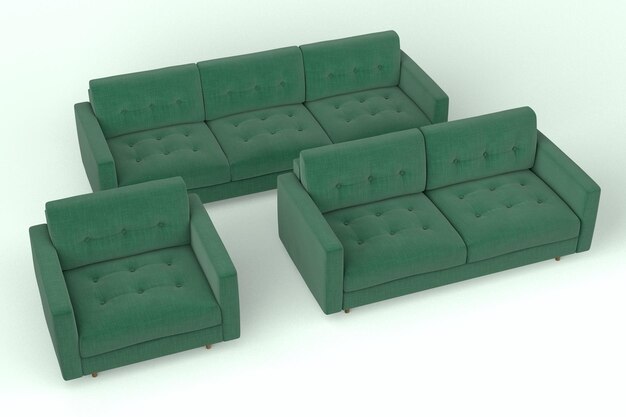 Photo sofa set