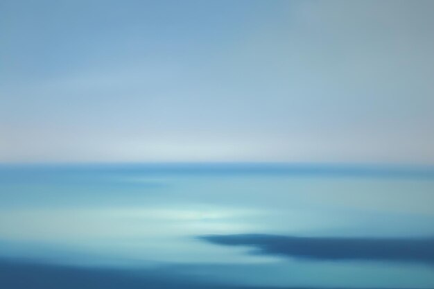 Photo soft azure atmosphere