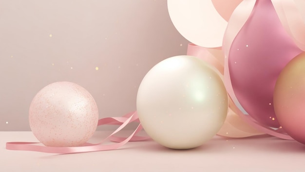 soft backgroSoft celebration background AIund lines