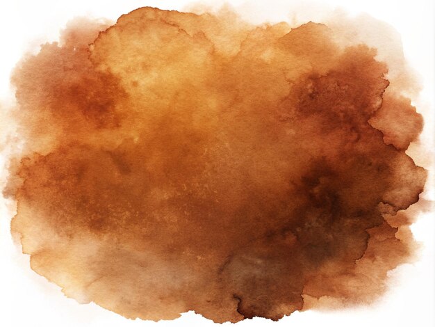 Soft Bistre brown watercolor texture