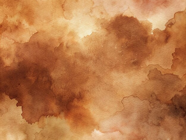 Soft Bistre brown watercolor texture