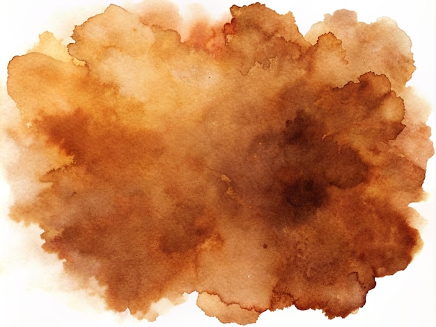 Soft Bistre brown watercolor texture