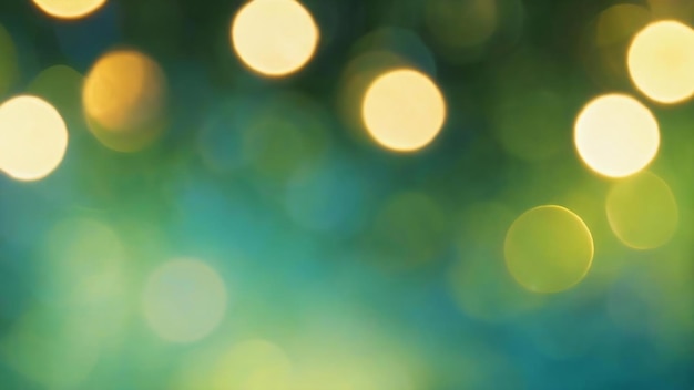 Soft blue bokeh background lens flare and bokeh green background