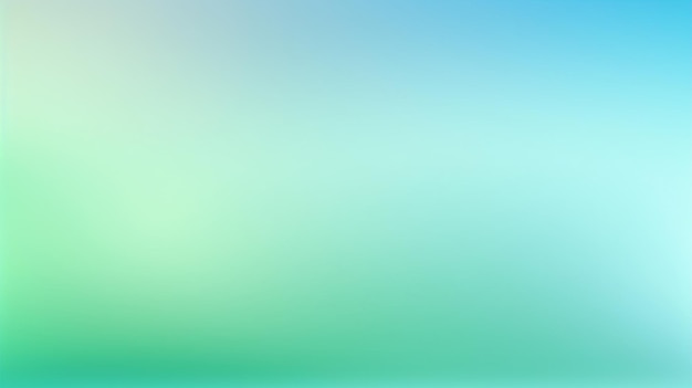 Soft Blue and Green Gradient