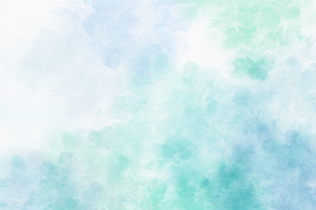 Soft blue watercolor abstract background